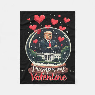 Lustig Trump Ist Mein Valentinstag Männer Frauen T Fleecedecke