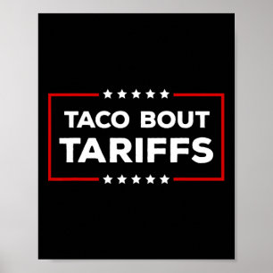 Lustig Trump kneift immer Männer Frauen Taco bou Poster