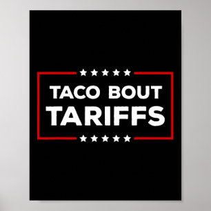 Lustig Trump kneift immer Männer Frauen Taco bou Poster