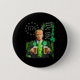 Lustig Trump macht St. Patrick's Day wieder großar Button