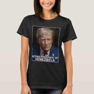 Lustig Trump spielt Präsident von Venezuela T-Shirt