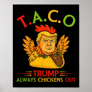 Lustig Trump Taco Trump kneift immer _12 Poster