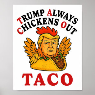 Lustig Trump Taco Trump kneift immer _19 Poster