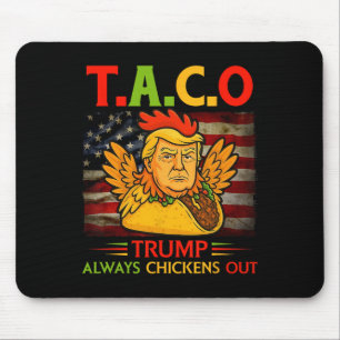 Lustig Trump Taco Trump kneift immer 23 Mousepad
