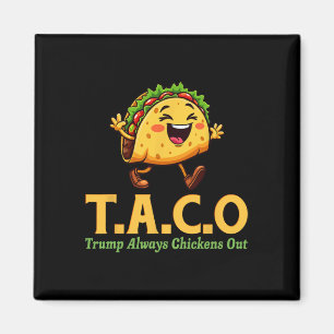 Lustig Trump Taco Trump kneift immer Magnet