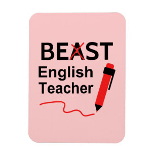 Lustig und Verrückt, Bestie oder beste Englischleh Magnet