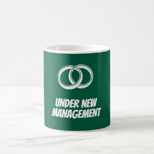 Lustig unter neuer Leitung   Hochzeit & Ehe Kaffeetasse