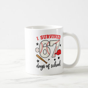 Lustig verkaufen Ich habe 67 Tage Schuldesign über Kaffeetasse