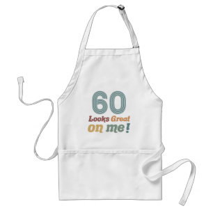 Lustig Vintage 60. Geburtstag Schürze
