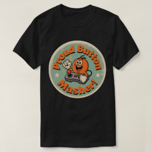 Lustig Vintage Stolzer Tastenquetscher Retro-Desig T-Shirt