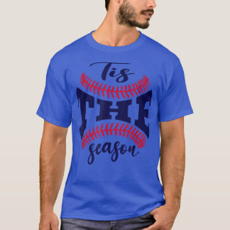 Lustig Vintage Tis ist die Saison Baseball ist mei T-Shirt