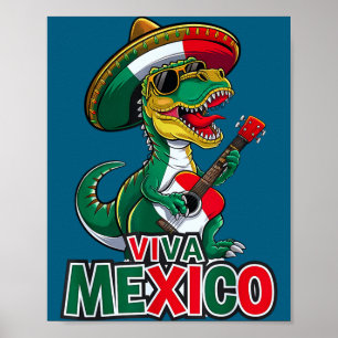 Lustig viva mexiko kinder cinco de mayo tanz mexik poster