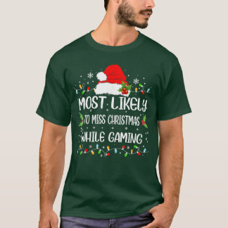 Lustig Wahrscheinlich Weihnachten verpassen, währe T-Shirt