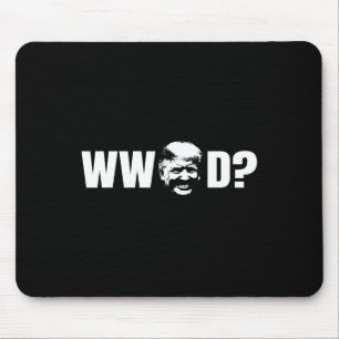 Lustig, was würde Donald Trump tun Republikanische Mousepad