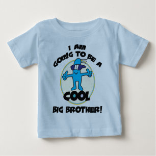 Lustig werde ich ein großer Bruder sein Baby T-shirt