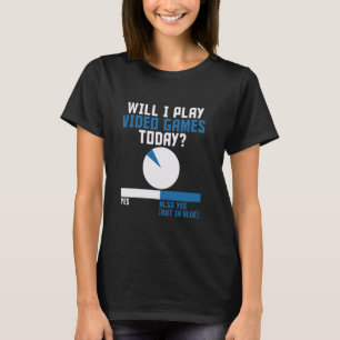 Lustig Werde ich heute Videospiele spielen Tortend T-Shirt