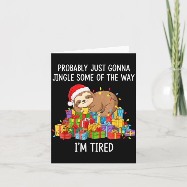 Lustig, werde wahrscheinlich nur ein bisschen auf  karte (Vorderseite)