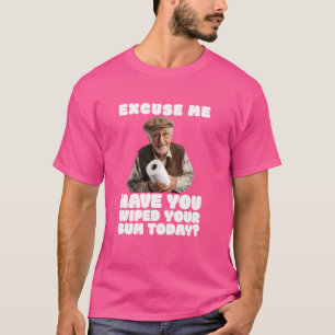 Lustig Wischte Deinen Hintern Furz Furzte Furz Pei T-Shirt