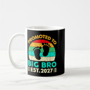 Lustig zum großen Bruder befördert 2027 Erster gro Kaffeetasse