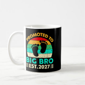 Lustig zum großen Bruder befördert 2027 Erster gro Kaffeetasse