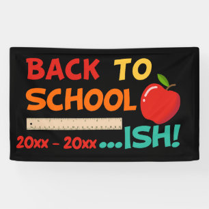 lustig Zurück zur Schule..Fisch! 2021-2022 Banner