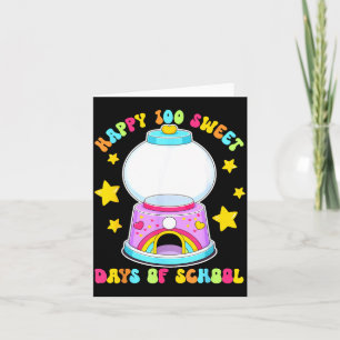 Lustige 100 Tage Schul-Gummiballmaschine leer DIY Karte