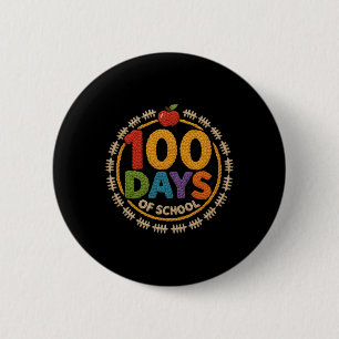 Lustige 100-Tage-Schulzitate, cooler Lehrer, 100. Button