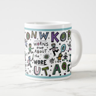 Lustige 20oz-Tasse: Know Won Worns Ewe Jumbo-Tasse