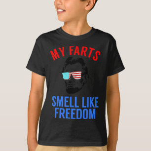 Lustige 4. Juli-Party - Lustiges Abe Lincoln T-Shi T-Shirt