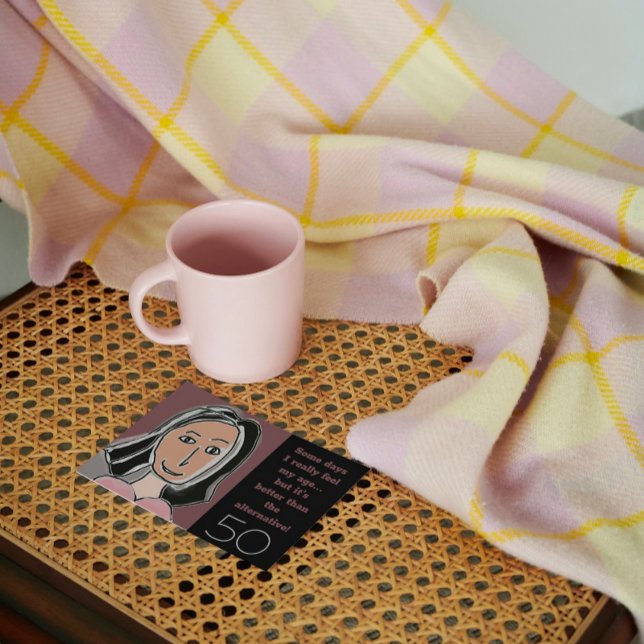 lustige 50. Geburtstagskarte Karte (Von Creator hochgeladen)