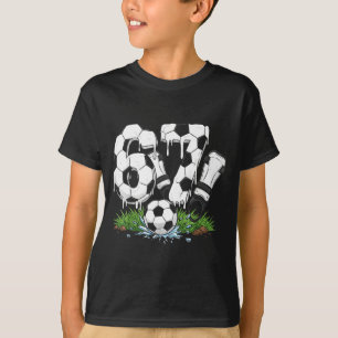 Lustige 67 Fußball Drip Nummer 67 Fußball  T-Shirt
