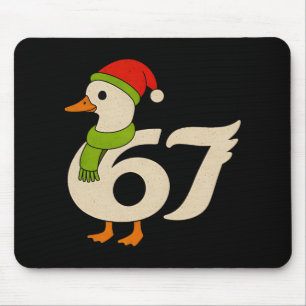 Lustige 67 Gans Weihnachten 6 7 Meme Ente Weihnach Mousepad