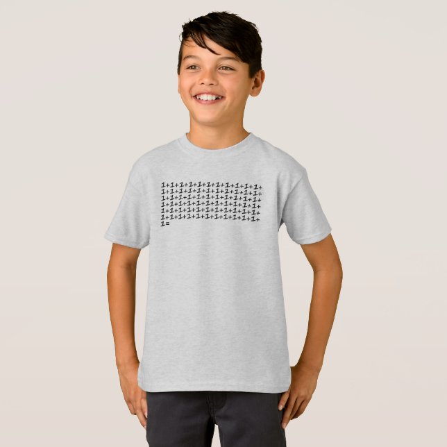 Lustige 67 Mathe T-Shirt (Vorne ganz)