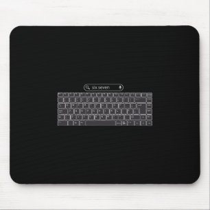 Lustige 67 Meme-Tastaturtasten Mousepad