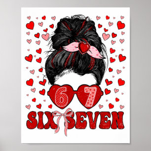Lustige 67 Meme Unordentliche Frisur Valentinstag Poster