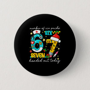 Lustige 67 Schulkrankenschwester Weihnachten Six S Button