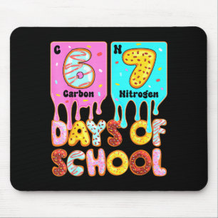 Lustige 67 Tage Schult Meme Periodensystem Tropf G Mousepad