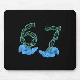 Lustige 67 Zahl Meme DNA-Replikation Molekulare Wi Mousepad