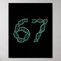 Lustige 67 Zahl Meme DNA-Replikation Molekulare Wi