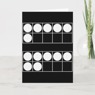 Lustige 6 7 Zahl Lehrer Schüler Sechs Sieben Meme Karte