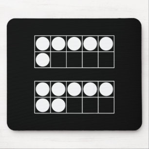 Lustige 6 7 Zahl Lehrer Schüler Sechs Sieben Meme  Mousepad
