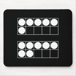 Lustige 6 7 Zahl Lehrer Schüler Sechs Sieben Meme Mousepad