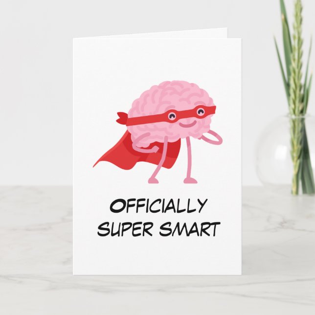 lustige Abschluss-Karten Karte (Vorderseite)