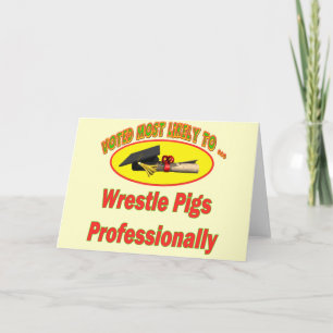 Lustige Abschluss-T-Shirts und Geschenke Karte