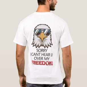 Lustige Adler-Sonnenbrille Freedom T-Shirt