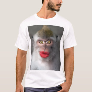lustige Affengesichtszüge T-Shirt