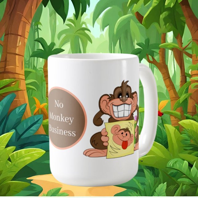 lustige Affenliebhaber hinzufügen Kaffeetasse (Von Creator hochgeladen)