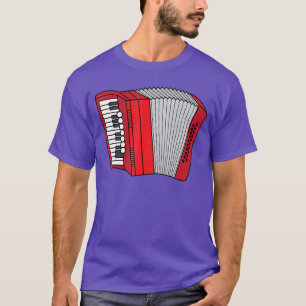 Lustige Akkordeon-Musik Musikalisches Polka-Freund T-Shirt