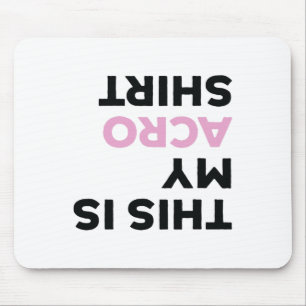 Lustige Akro-Yoga Retro-Gymnastik Dies Ist Mein Ak Mousepad