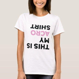 Lustige Akro-Yoga Retro-Gymnastik Dies ist meine A T-Shirt